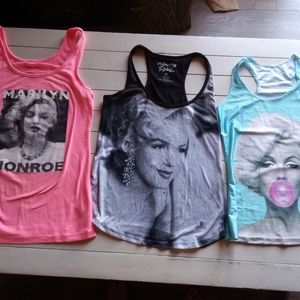 Marilyn Monroe tank top bundle